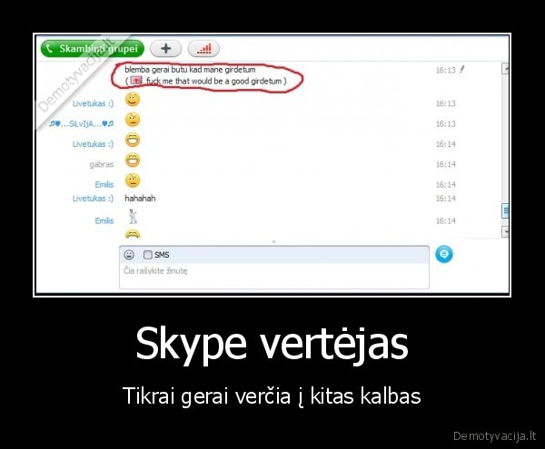 Skype vertėjas - Tikrai gerai verčia į kitas kalbas
