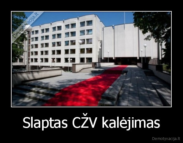 Slaptas CŽV kalėjimas - 