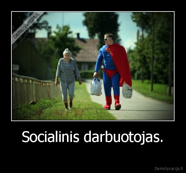 Socialinis darbuotojas. -  