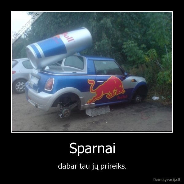 Sparnai - dabar tau jų prireiks.