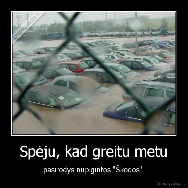 Spėju, kad greitu metu - pasirodys nupigintos "Škodos" 