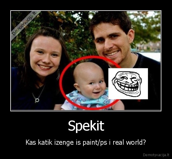 Spekit - Kas katik izenge is paint/ps i real world?