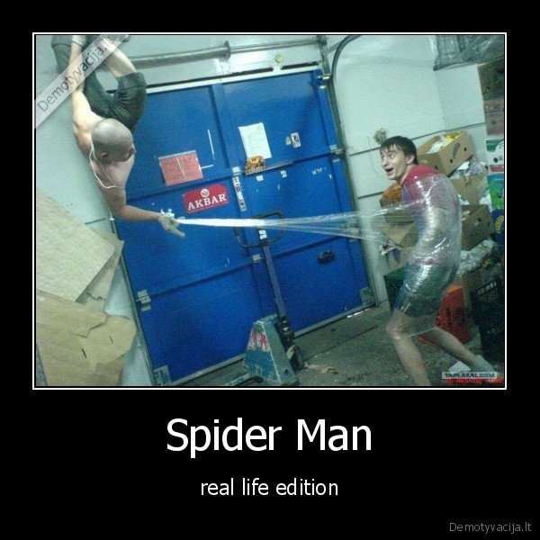 Spider Man - real life edition