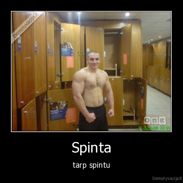 Spinta - tarp spintu