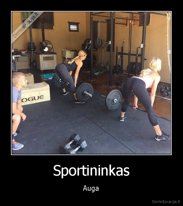 Sportininkas - Auga