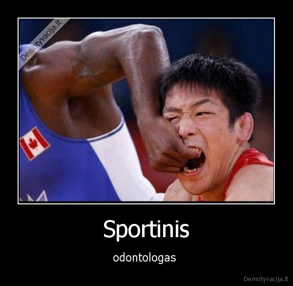 Sportinis - odontologas 