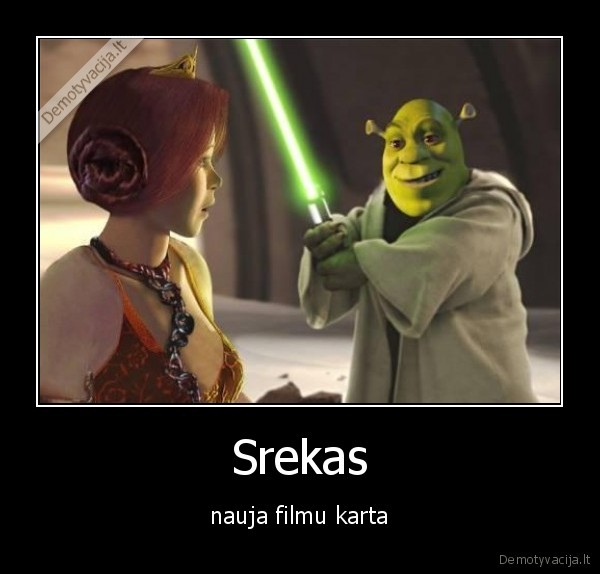 Srekas - nauja filmu karta
