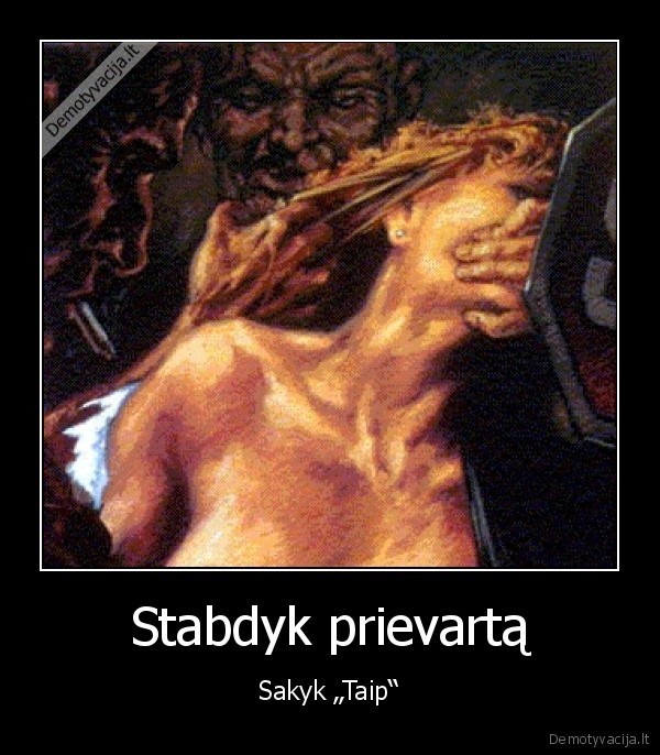 Stabdyk prievartą - Sakyk „Taip“