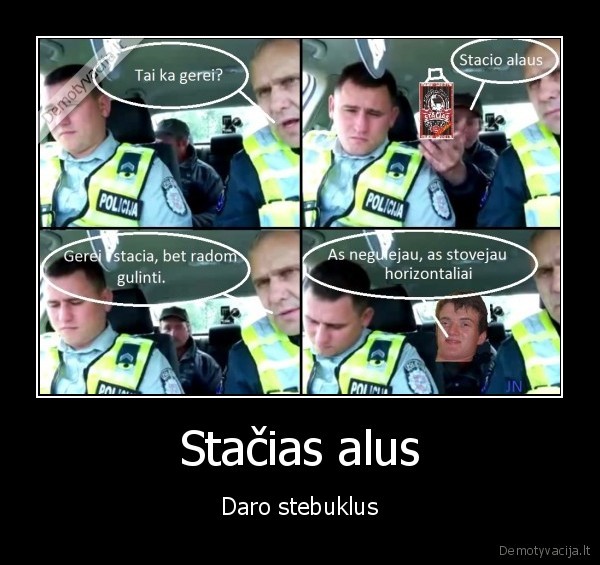 Stačias alus - Daro stebuklus