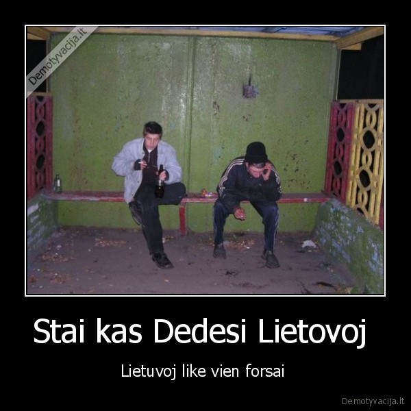 Stai kas Dedesi Lietovoj  - Lietuvoj like vien forsai 