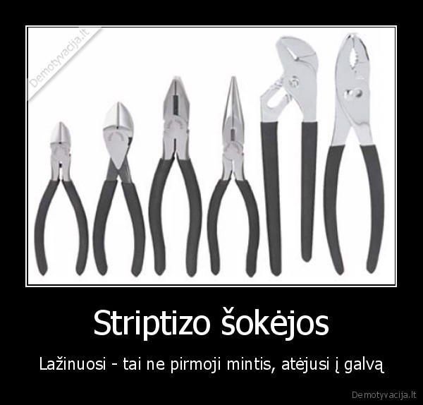 Striptizo šokėjos - Lažinuosi - tai ne pirmoji mintis, atėjusi į galvą