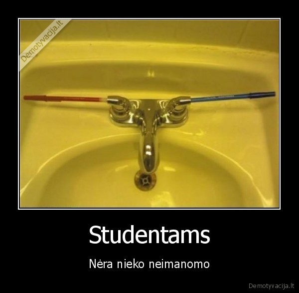 Studentams - Nėra nieko neimanomo