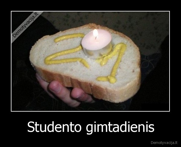 Studento gimtadienis - 