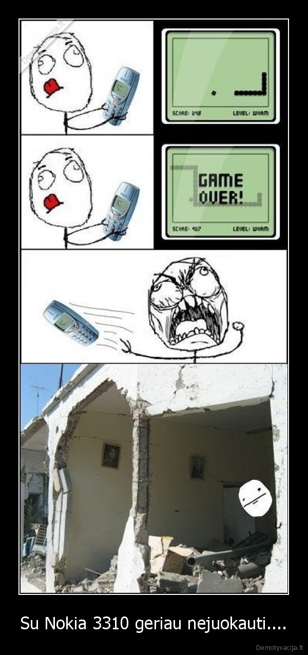 Su Nokia 3310 geriau nejuokauti.... - 