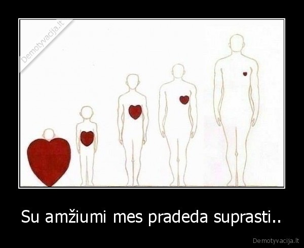 Su amžiumi mes pradeda suprasti.. - 