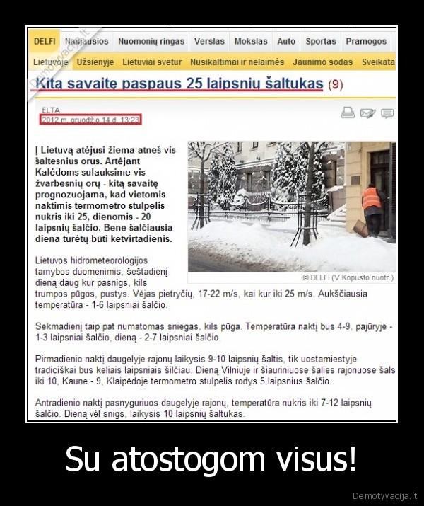 Su atostogom visus! - 