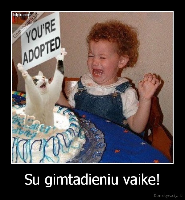 Su gimtadieniu vaike! - 