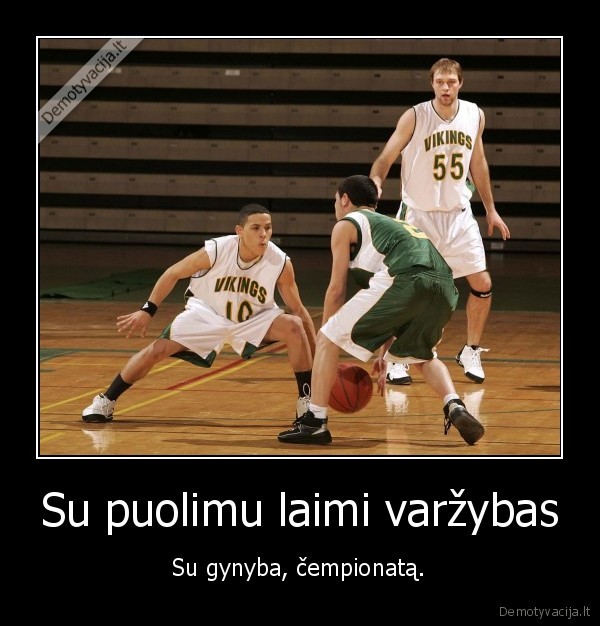 Su puolimu laimi varžybas - Su gynyba, čempionatą.