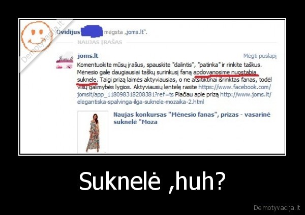 Suknelė ,huh? - 