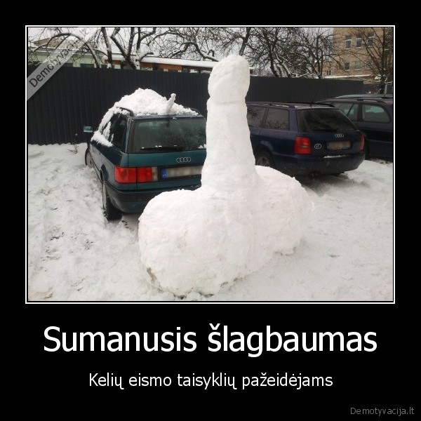 Sumanusis šlagbaumas - Kelių eismo taisyklių pažeidėjams