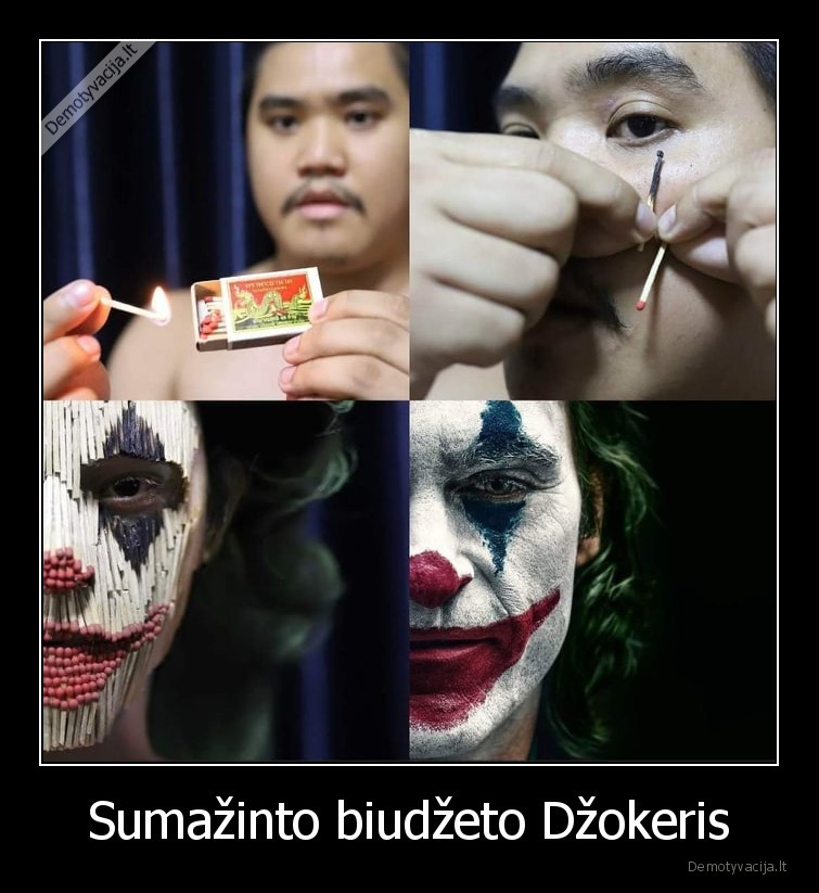 Sumažinto biudžeto Džokeris - 