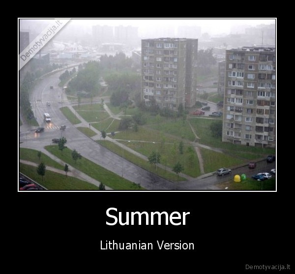 Summer - Lithuanian Version