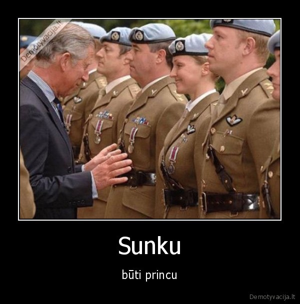 Sunku - būti princu