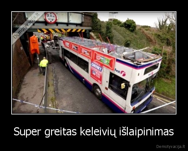 Super greitas keleivių išlaipinimas - 