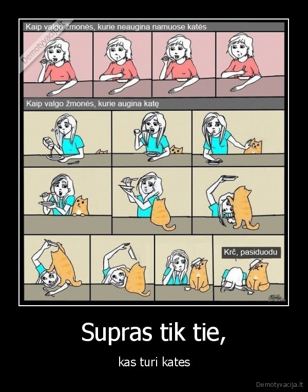 Supras tik tie, - kas turi kates