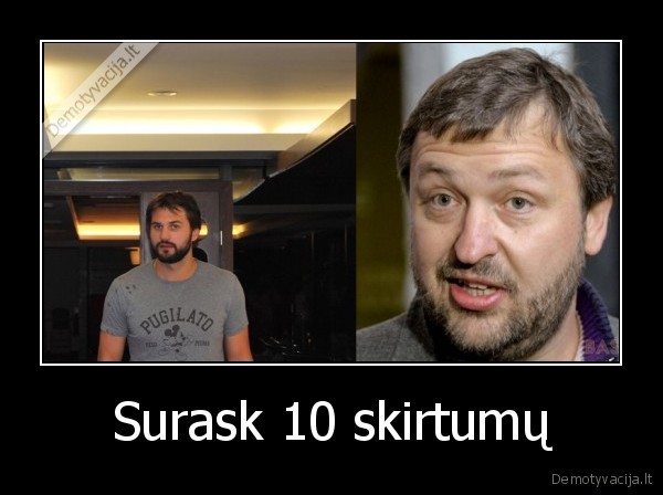 Surask 10 skirtumų - 