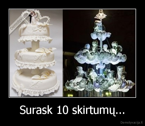 Surask 10 skirtumų... - 