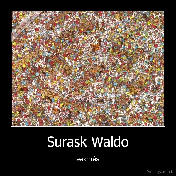 Surask Waldo - sekmės