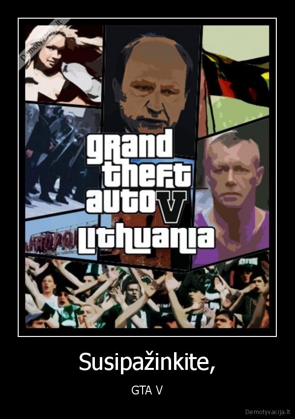 Susipažinkite, - GTA V