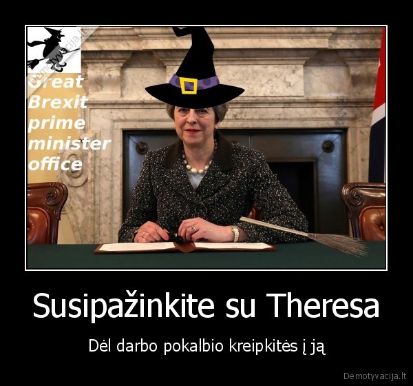 Susipažinkite su Theresa - Dėl darbo pokalbio kreipkitės į ją