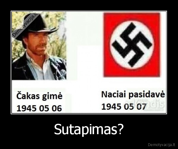 Sutapimas? - 