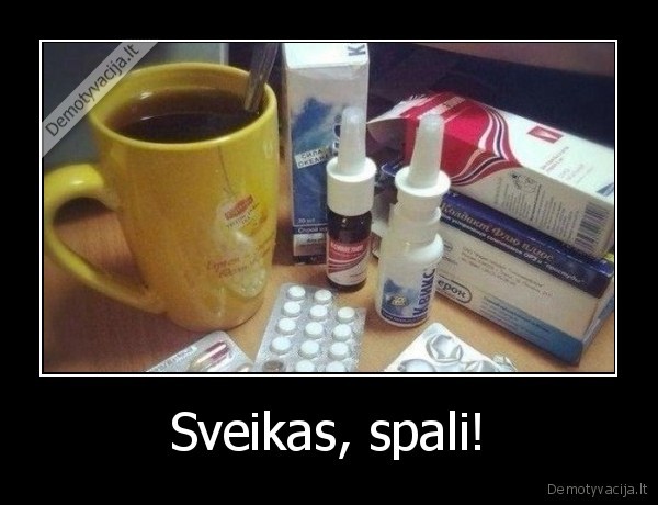 Sveikas, spali! - 