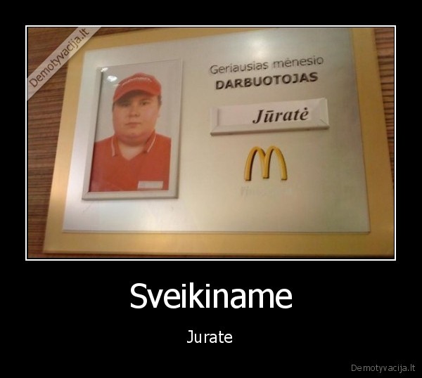 Sveikiname - Jurate