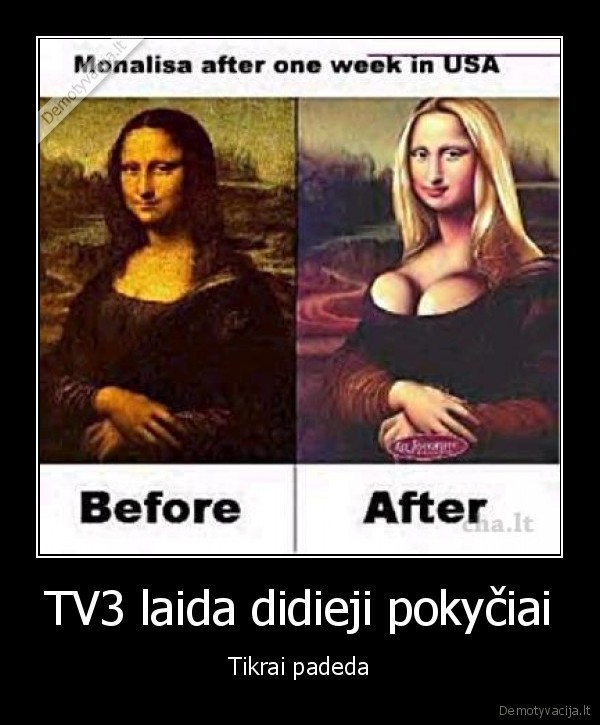 TV3 laida didieji pokyčiai - Tikrai padeda