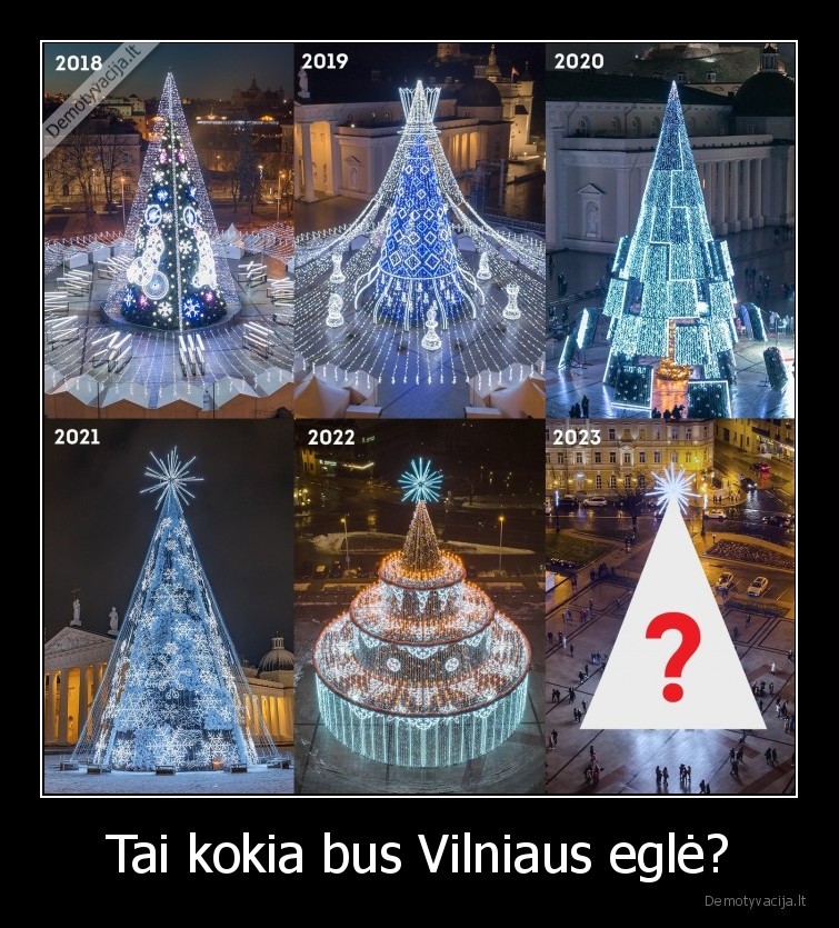 Tai kokia bus Vilniaus eglė? - 