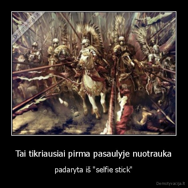 Tai tikriausiai pirma pasaulyje nuotrauka - padaryta iš "selfie stick"