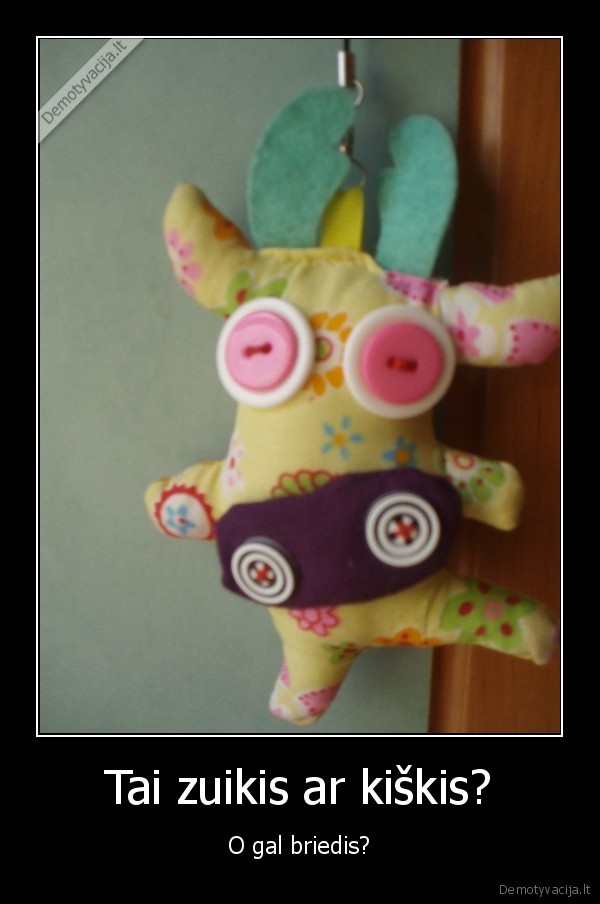 Tai zuikis ar kiškis? - O gal briedis?