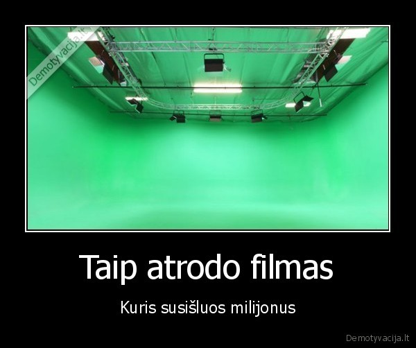 Taip atrodo filmas - Kuris susišluos milijonus