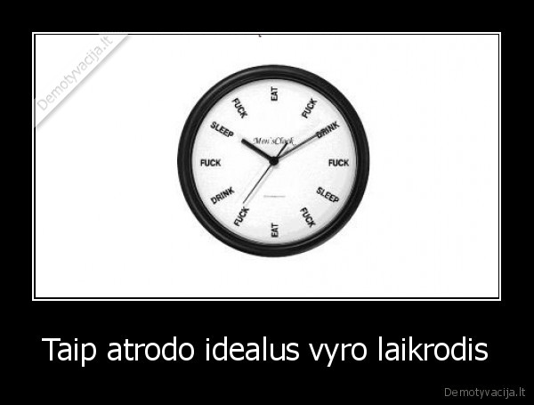 Taip atrodo idealus vyro laikrodis - 