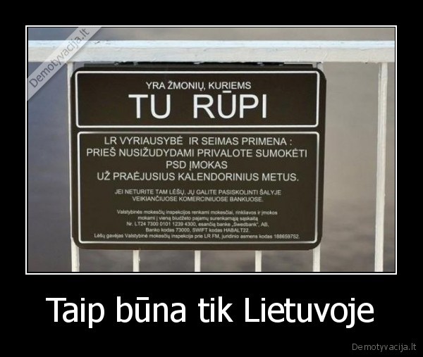 Taip būna tik Lietuvoje - 