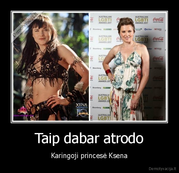 Taip dabar atrodo - Karingoji princesė Ksena