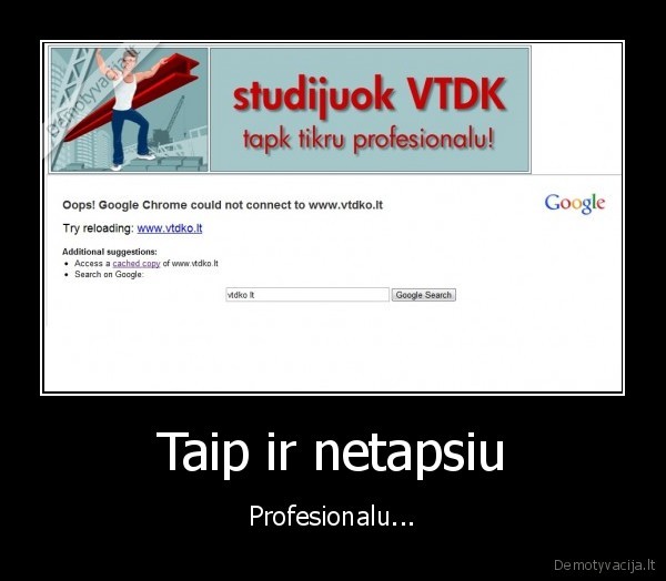 Taip ir netapsiu - Profesionalu...