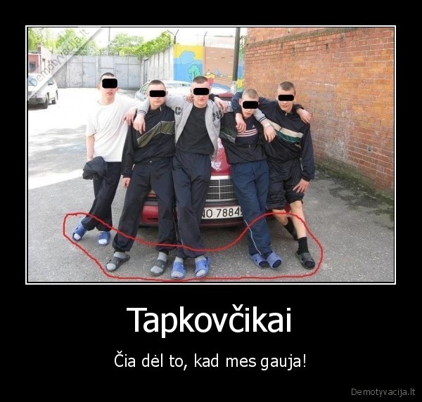 Tapkovčikai - Čia dėl to, kad mes gauja!