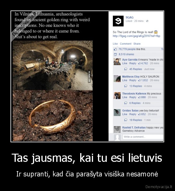 Tas jausmas, kai tu esi lietuvis - Ir supranti, kad čia parašyta visiška nesamonė