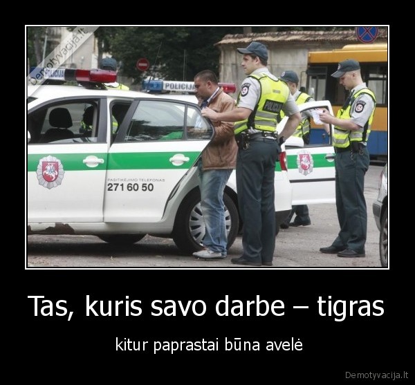 Tas, kuris savo darbe – tigras -  kitur paprastai būna avelė