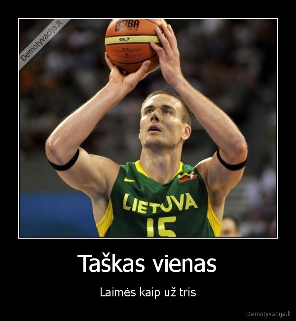 Taškas vienas - Laimės kaip už tris